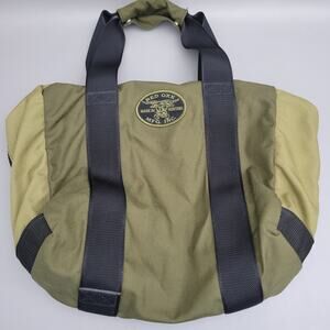 Red Oxx Bag Duffel Carry on Green Overnight "Stanley Steemer Embroidered"